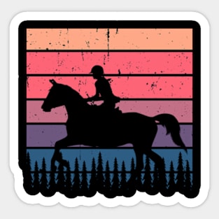 Horseback Riding Sticker